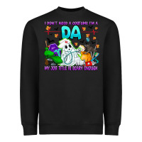 Black I Don't Need A Costume Im A DA My Job Title Is Sca Heavyweight Sweatshirt - CowhideDigitalArt
