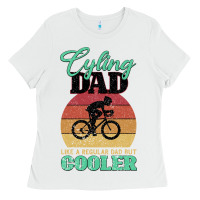 Mens Cycling Dad Bike Rider Cyclist Father S Day Gift Funny Ladies Tee | Teevron