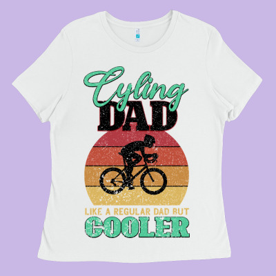 Mens Cycling Dad Bike Rider Cyclist Father S Day Gift Funny Ladies Tee Designed By Bettercallsaul