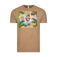 Vintage Coffee summer mom Vintage Tee - TumblerDesignByShophia