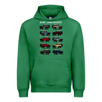 Emerald BJ4 FJ40 Landcruiser all colors T-Shirt Birthday Gift Urban Hoodie - trangStudio