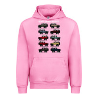Fuchsia Pink BJ4 FJ40 Landcruiser all colors T-Shirt Birthday Gift Urban Hoodie - trangStudio