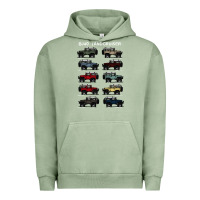 Pigment Oil Green BJ4 FJ40 Landcruiser all colors T-Shirt Birthday Gift Urban Hoodie - trangStudio