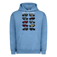 Pigment Pebble Blue BJ4 FJ40 Landcruiser all colors T-Shirt Birthday Gift Urban Hoodie - trangStudio