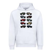 White BJ4 FJ40 Landcruiser all colors T-Shirt Birthday Gift Urban Hoodie - trangStudio