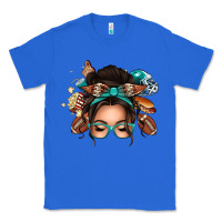 True Royal american football messy bun Classic Tee - texasbilliewilder