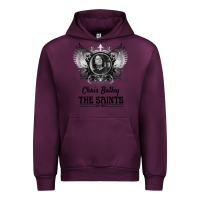Mauve Wine Chris Bailey Urban Hoodie - FloraArt