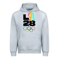 Heather Grey 2028 summer olympics Urban Hoodie - FloraArt