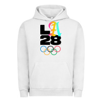 Pigment Lunar Rock 2028 summer olympics Urban Hoodie - FloraArt