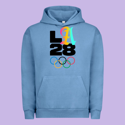 2028 Summer Olympics Urban Hoodie Designed By Floraart