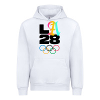 White 2028 summer olympics Urban Hoodie - FloraArt