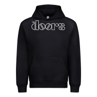 Black THE 'DOORS Urban Hoodie - FloraArt