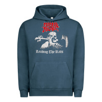 Pigment Midnight Navy Morbid Angel, Morbid Angel vintage, Morbid Angel art, Morbid Angel pai Urban Hoodie - FloraArt
