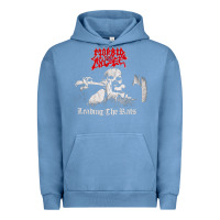 Pigment Pebble Blue Morbid Angel, Morbid Angel vintage, Morbid Angel art, Morbid Angel pai Urban Hoodie - FloraArt