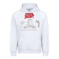 White Morbid Angel, Morbid Angel vintage, Morbid Angel art, Morbid Angel pai Urban Hoodie - FloraArt