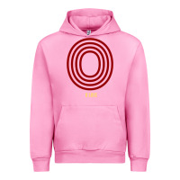 Fuchsia Pink K Love 0 Urban Hoodie - FloraArt
