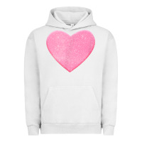 Pigment Lunar Rock Valentines Pink Heart Urban Hoodie - FloraArt