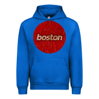 Cobalt boston   simple red circle vintage Urban Hoodie - FloraArt