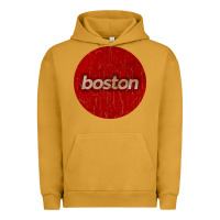 Pigment Peanut Butter boston   simple red circle vintage Urban Hoodie - FloraArt