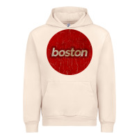 Sandshell boston   simple red circle vintage Urban Hoodie - FloraArt
