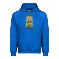 Cobalt shotz beer worn Urban Hoodie - FloraArt