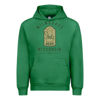Emerald shotz beer worn Urban Hoodie - FloraArt