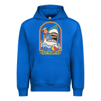 Cobalt Stay Positive Classic Urban Hoodie - FloraArt