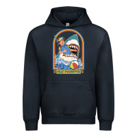 Navy Stay Positive Classic Urban Hoodie - FloraArt