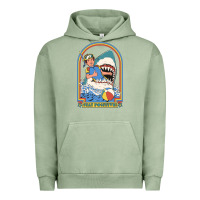 Pigment Oil Green Stay Positive Classic Urban Hoodie - FloraArt
