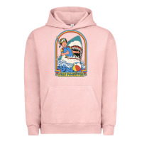 Pigment Salmon Stay Positive Classic Urban Hoodie - FloraArt