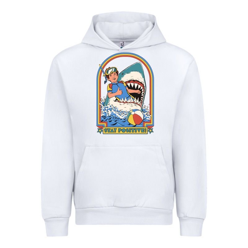 Stay Positive Classic Urban Hoodie by FloraArt | Teevron