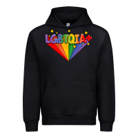 Black lgbtqıa  pride week Urban Hoodie - AdoDesignShop