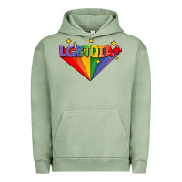 Pigment Oil Green lgbtqıa  pride week Urban Hoodie - AdoDesignShop