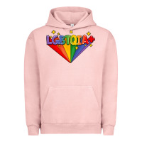 Pigment Salmon lgbtqıa  pride week Urban Hoodie - AdoDesignShop