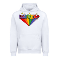 White lgbtqıa  pride week Urban Hoodie - AdoDesignShop