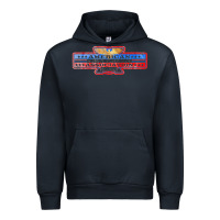 Navy the american honky tonk bar association, distressed   garth brooks Urban Hoodie - FloraArt
