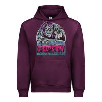 Mauve Wine creepshow 1 Urban Hoodie - FloraArt