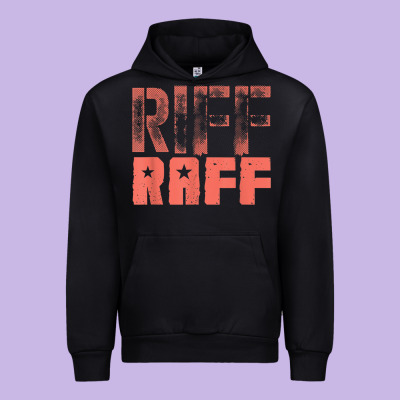 Riff Raff, Retro, Punk, Grunge. Shabby Style T Shi Urban Hoodie Designed By Floraart