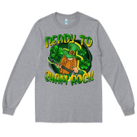 Heather Grey Ready to sham rock St. Patrick's Day Long Sleeve Tee - CowGirlArtShop