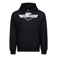 Black legs diamond Urban Hoodie - FloraArt