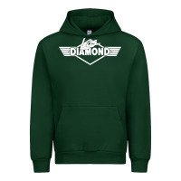 Forest Green legs diamond Urban Hoodie - FloraArt