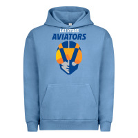 Pigment Pebble Blue las vegas aviators Urban Hoodie - FloraArt