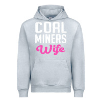 Heather Grey coal miners wife t shirt Urban Hoodie - FloraArt