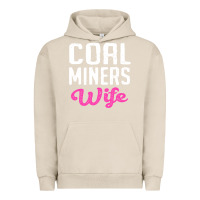Pigment French Oak coal miners wife t shirt Urban Hoodie - FloraArt