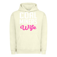 Pigment Pistachio coal miners wife t shirt Urban Hoodie - FloraArt