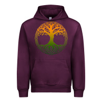 Mauve Wine tree of life merch Urban Hoodie - trangStudio