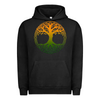 Pigment Black tree of life merch Urban Hoodie - trangStudio