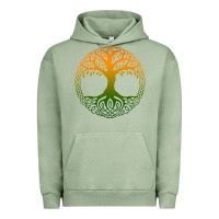 Pigment Oil Green tree of life merch Urban Hoodie - trangStudio
