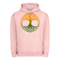 Pigment Salmon tree of life merch Urban Hoodie - trangStudio