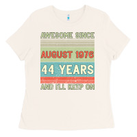 Bone awesome since august 1976 44 years and i ll keep on Ladies Tee - Bettercallsaul